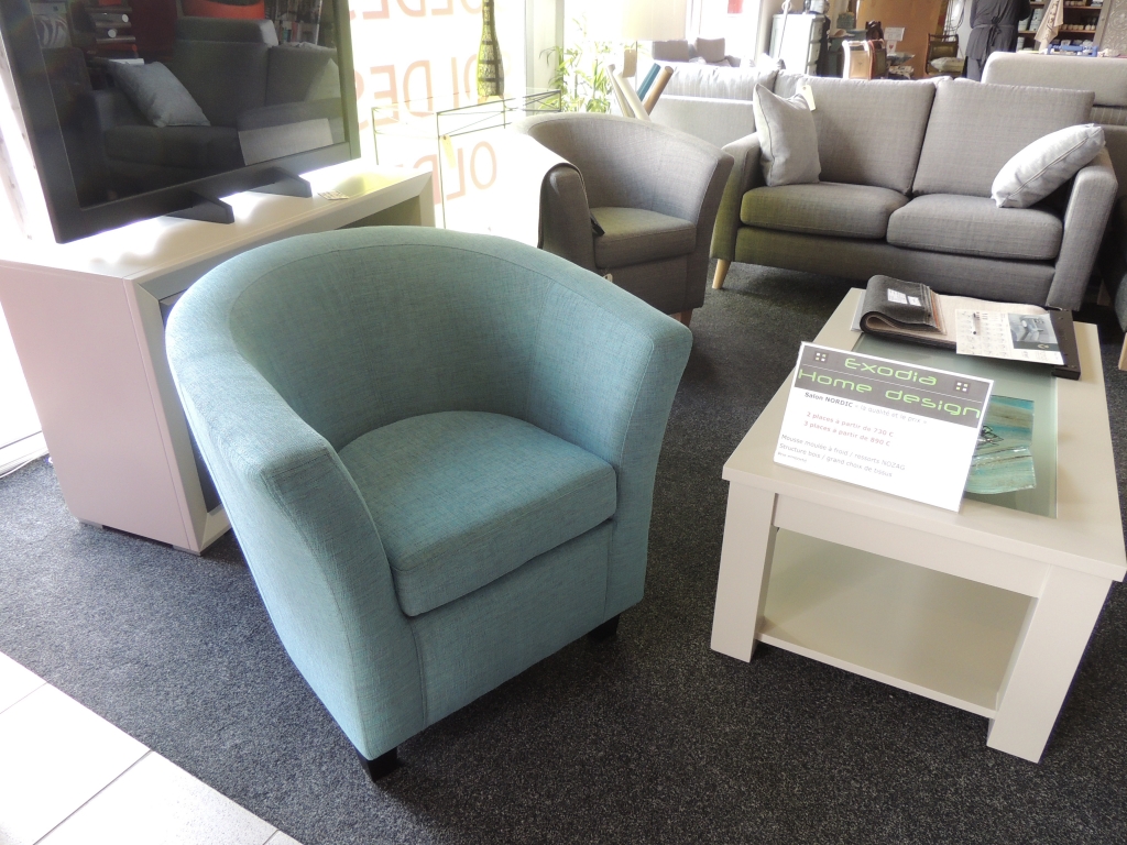 Design Home Tissus Exodia Salon Cuir Rennes DYW9eE2IHb