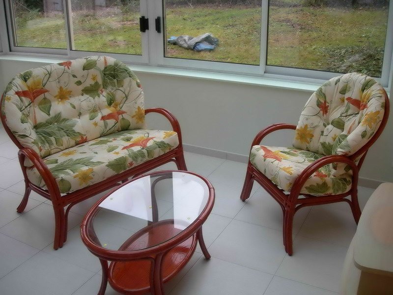 017 fauteuil et canape Golf mandarine rotin veranda exodia home design rennes
