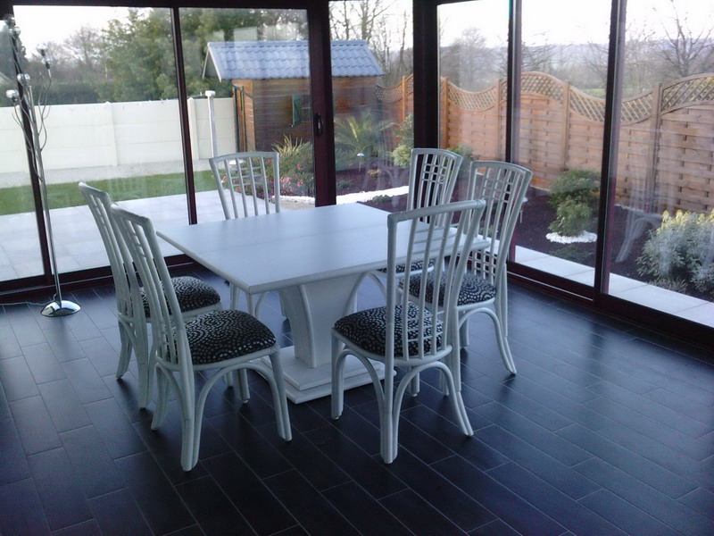 028 sejour Talia table carree rotin veranda exodia home design rennes