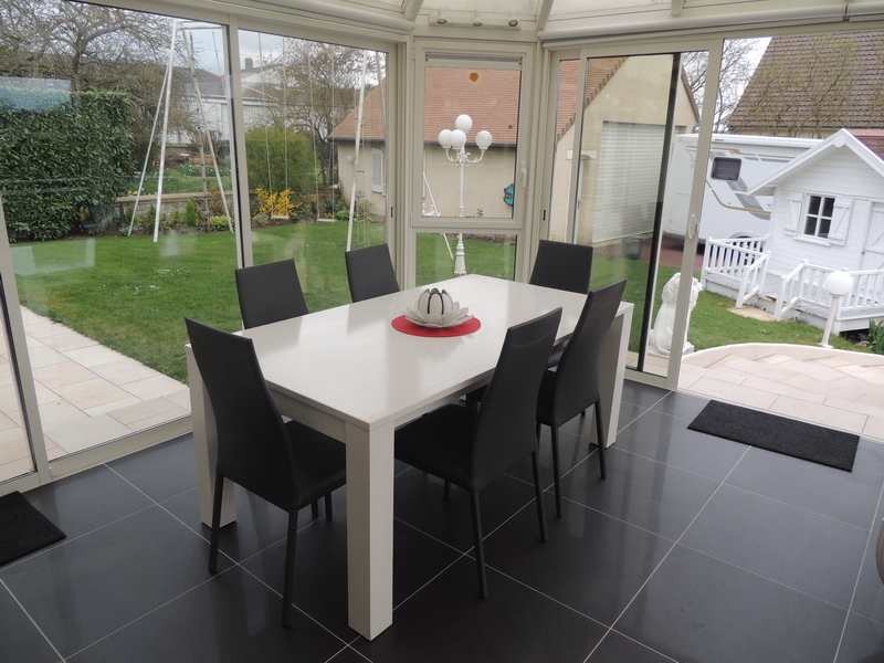 032 table extensible rectangulaire veranda exodia home design rennes