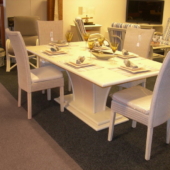112 table Talia rectangulaire extensible rotin exodia home design rennes