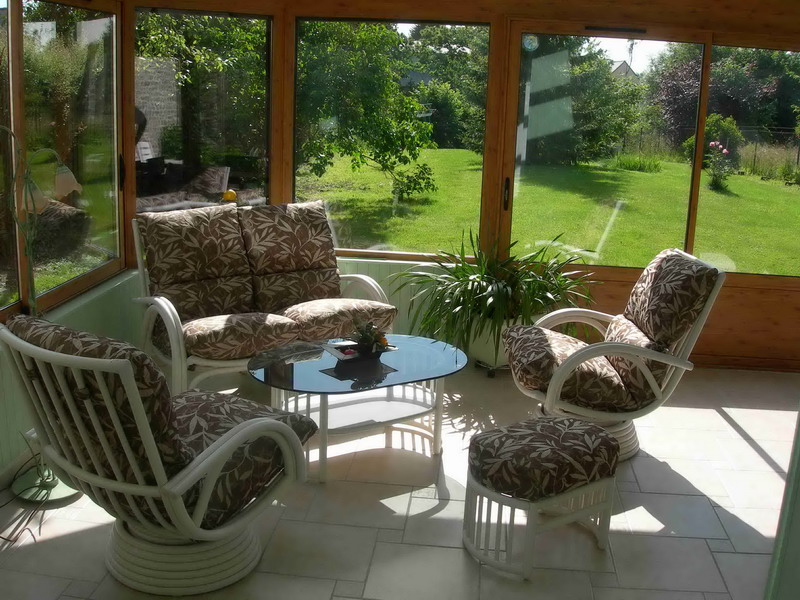 134 salon Valence rotin veranda nata feuilles fauteuil relax exodia home design rennes