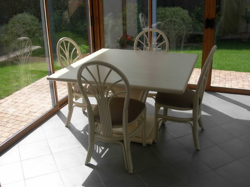 sejour Talia rotin square ivoire extensible veranda exodia home design