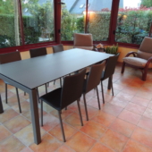 table ceramique extensible fixe chaises siero veranda
