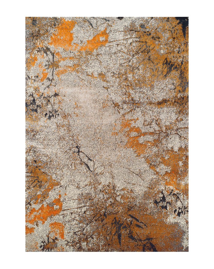 03 tapis design abstrait safran