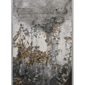 10 tapis design gris et safran